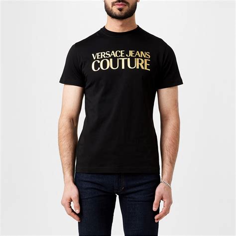 versace jeans tshirt gold|versace jeans couture online shop.